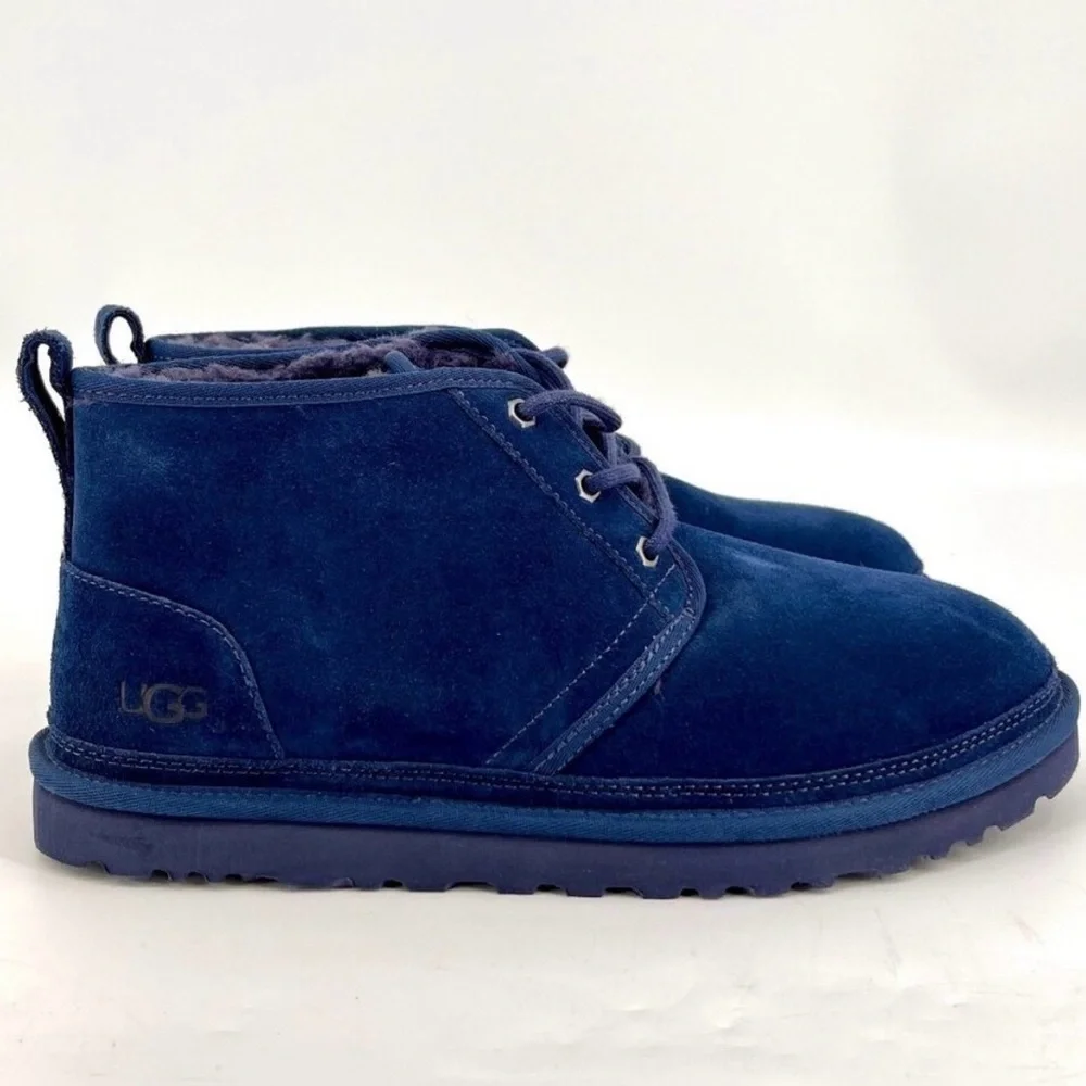 UGG Men's Navy Chukka Boots